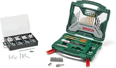 Bosch Professional Accessory Set X-Line 50Ti Plus 173pcs Fixing Kit
