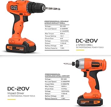 EREBUS USAYWD6001-1 Power Drill Drivers product image 4