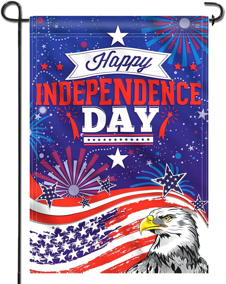 Resistente al Clima y Doble Costura Anley Bandera de Jardín Premium de