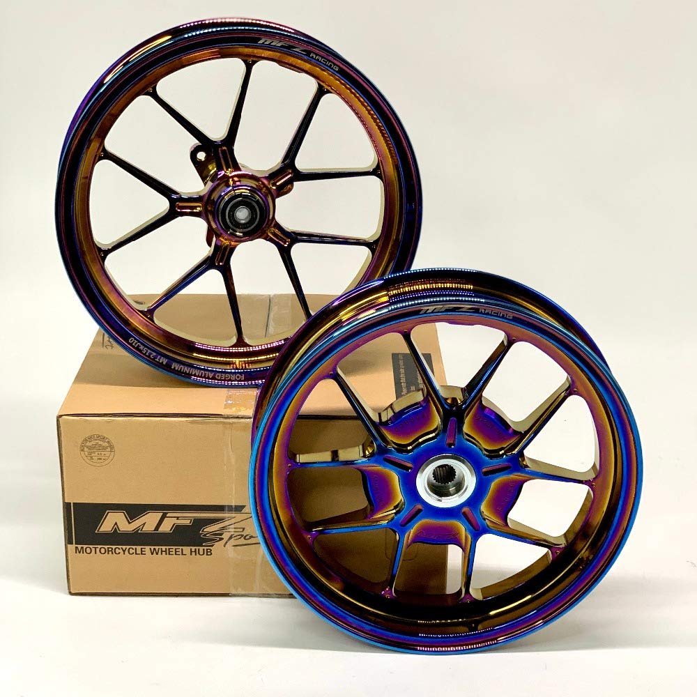 Dio50 Forged Rims 10 Inch Af18 Af28 Tuning Upgrade Cnc Aluminium Wheels By Mfz Dio 50 Amazon In Car Motorbike