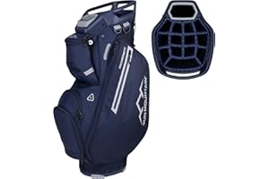Sun Mountain 2025 Maverick 14 Way Divider Golf Bag with 9 Spacious Pockets - Lightweight Golf Bag for Men and Women with Ergonomic Shoulder Straps Ideal for Both Carts and Walking