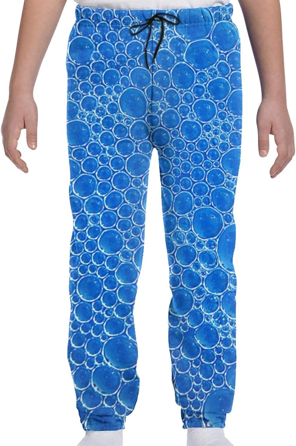 Blue Bubbles Pants for Teens Jogger Pants Casual Sweatpants