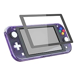 eXtremeRate Clear Atomic Purple DIY Replacement