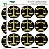 Detective Decorations For Classroom Mystery Question Mark 1" Planner Calendar Scrapbooking... Question Mark Wrapping Paper