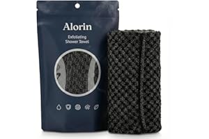 Alorin Towel, Alorin Exfoliating Towel, Premium Scrub Wash Cloth for Body Face,Exfoliating Washcloth for Men and Woman (1)
