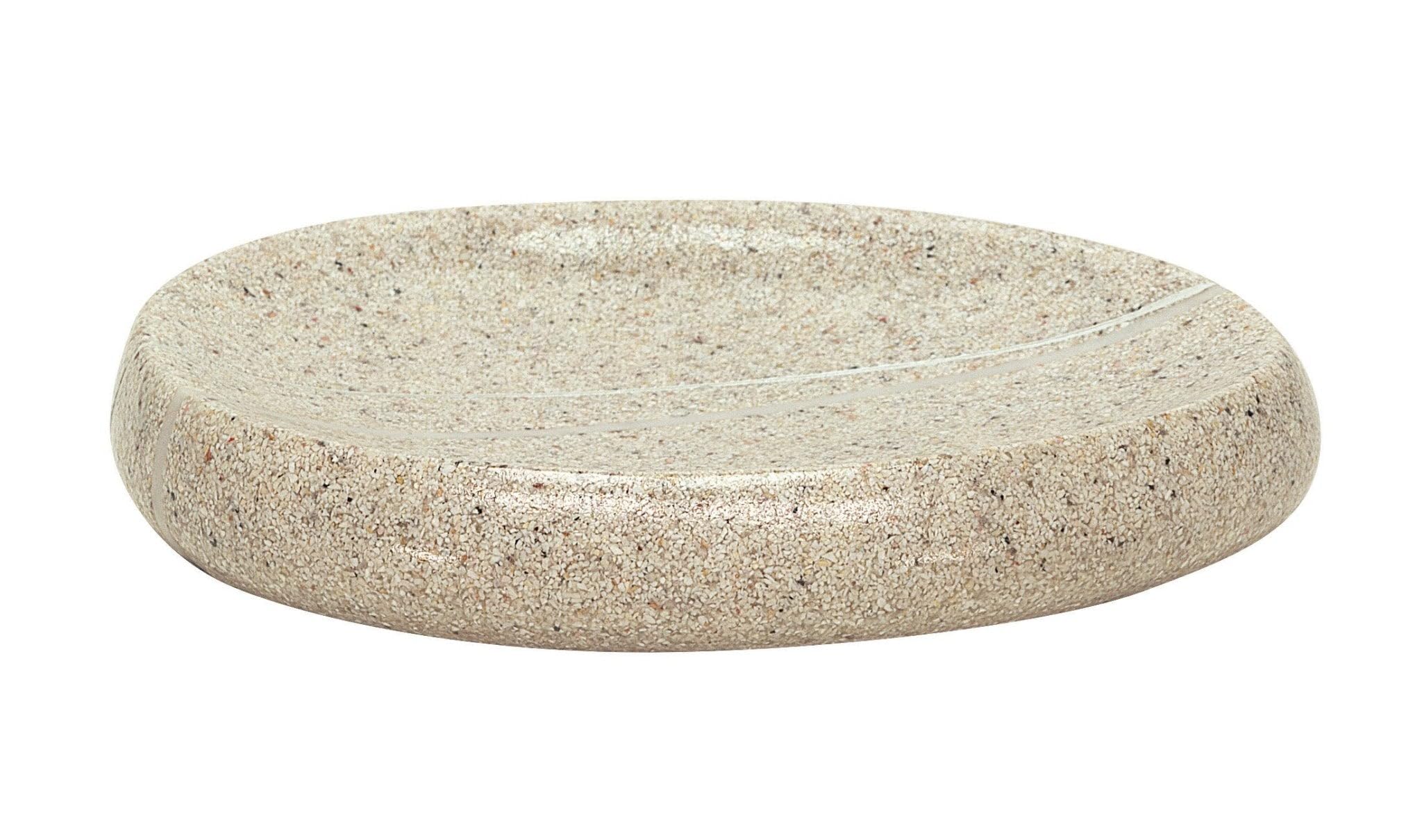 Kleine Wolke Polyresin Soap Dish, Sand Beige — image 1