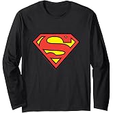 Superman Legendary Classic Logo Long Sleeve T-Shirt