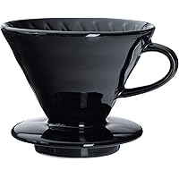 Kajava Mama Pour Over Coffee Dripper - Ceramic Slow Brewing Accessories for Home, Cafe, Restaurants - Easy Manual Brew…