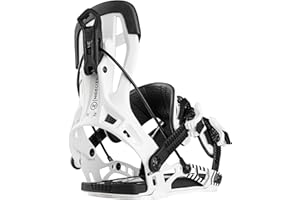 Nidecker Flow NX2 Snowboard Bindings – All-Mountain Power with Aluminum Baseplate & Fusion Strap