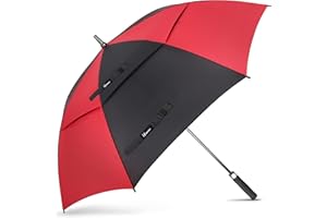 NINEMAX Golf Umbrella 51/54/62/68 Inch,Large Umbrellas Windproof Automatic Open,Oversized Double Canopy Vented Umbrella for Rain Large Size,Extra Large Umbrellas for Men and Women