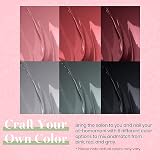 Beetles Gel Polish Bridesmaid Beauty 6-Color Nude Gray Pink Set 683-688 view 4