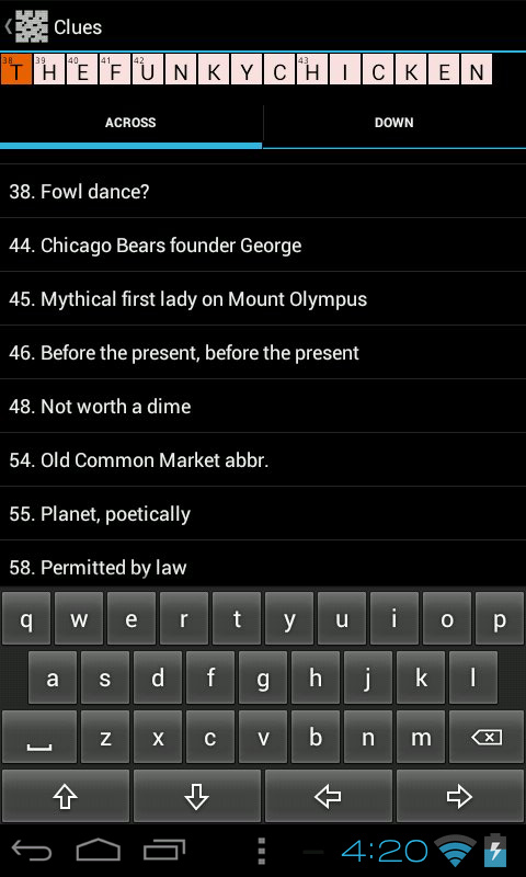 U.S.A. Daily Newspaper Crossword Puzzles Ad-Free