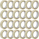 Coselena 24 Pack Cellotape Roll 24mm x 66m Heavy Duty Packing Tape