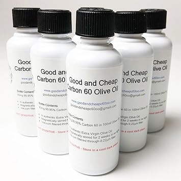 6 X Gute Und Gunstige Carbon 60 Olivenol Carbon 60 Olivenol 80 Mg 100 Ml 99 95 Losungsmittelfrei C60oo Lipofullerene Amazon De Drogerie Korperpflege