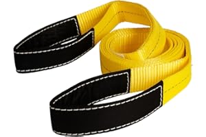 Keeper - 12’ x 2" Performance Engineered Cargo and Load Lift Sling with Flat Loops - Type 3, Class 7 Rated Cargo Sling