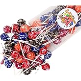 Assorted Fruit Flavored Tootsie Pops with Chocolatey Center, Bulk, 3 lb | America's Favorite Lollipop, Classic Bulk Sizes Variety, Great for Parties and Candy Bowls