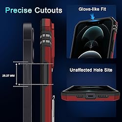 DEERLAMN for iPhone 12 Pro Max Case with Slide
