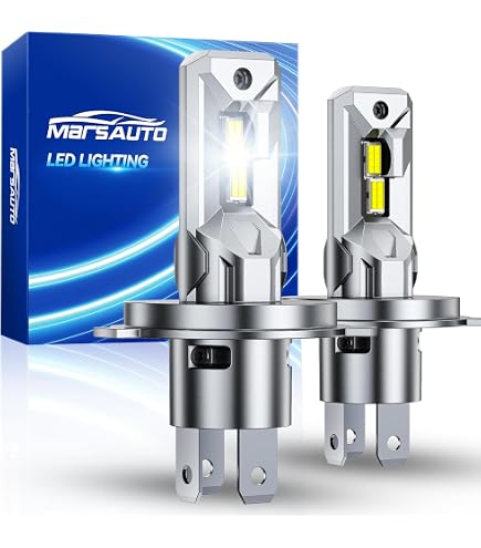 Amazon.com: DAYWALKER H4 LED Motorcycle Light Bulb Hi/Lo Beam 9003