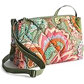Vera Bradley womens Featherweight Foxbury Crossbody Bag