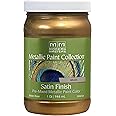 qt Modern Masters ME289 Brass Metallic Paint Collection, Satin Water-Based Decorative Metallic Paint