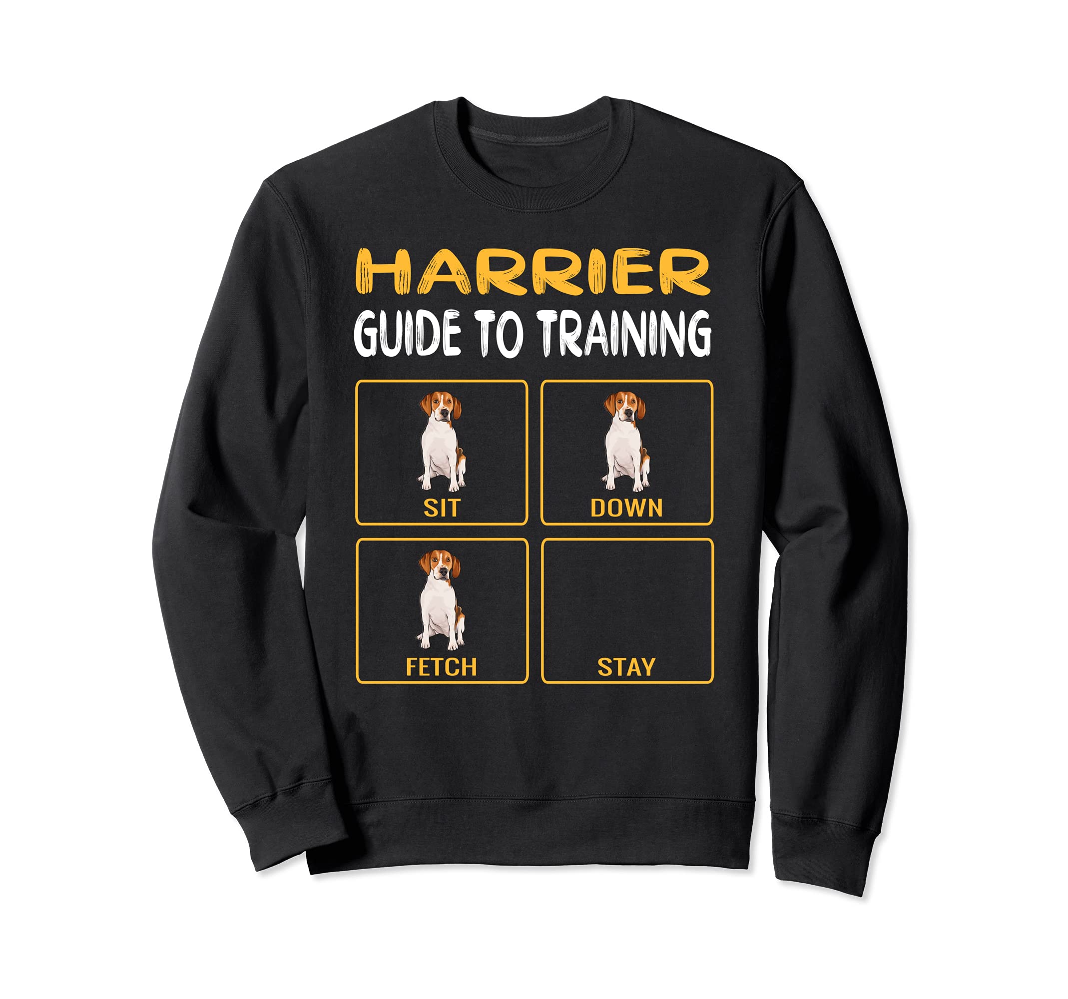 Funny Harrier Guide To Training Dog Obedience Sweatshirt