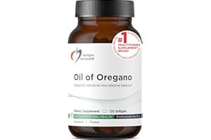 Designs for Health Oil of Oregano Softgels - Oregano Oil Supplement with Highly Concentrated Carvacrol - Supports Intestinal Cleansing - Small Pills (120 Softgels)