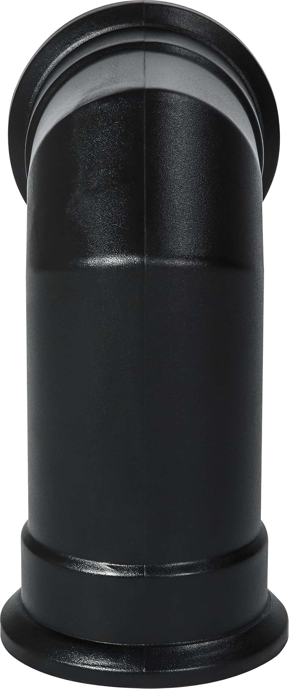Adam Angled Decorative Stove Pipe Black 260 x 120 x 205 mm