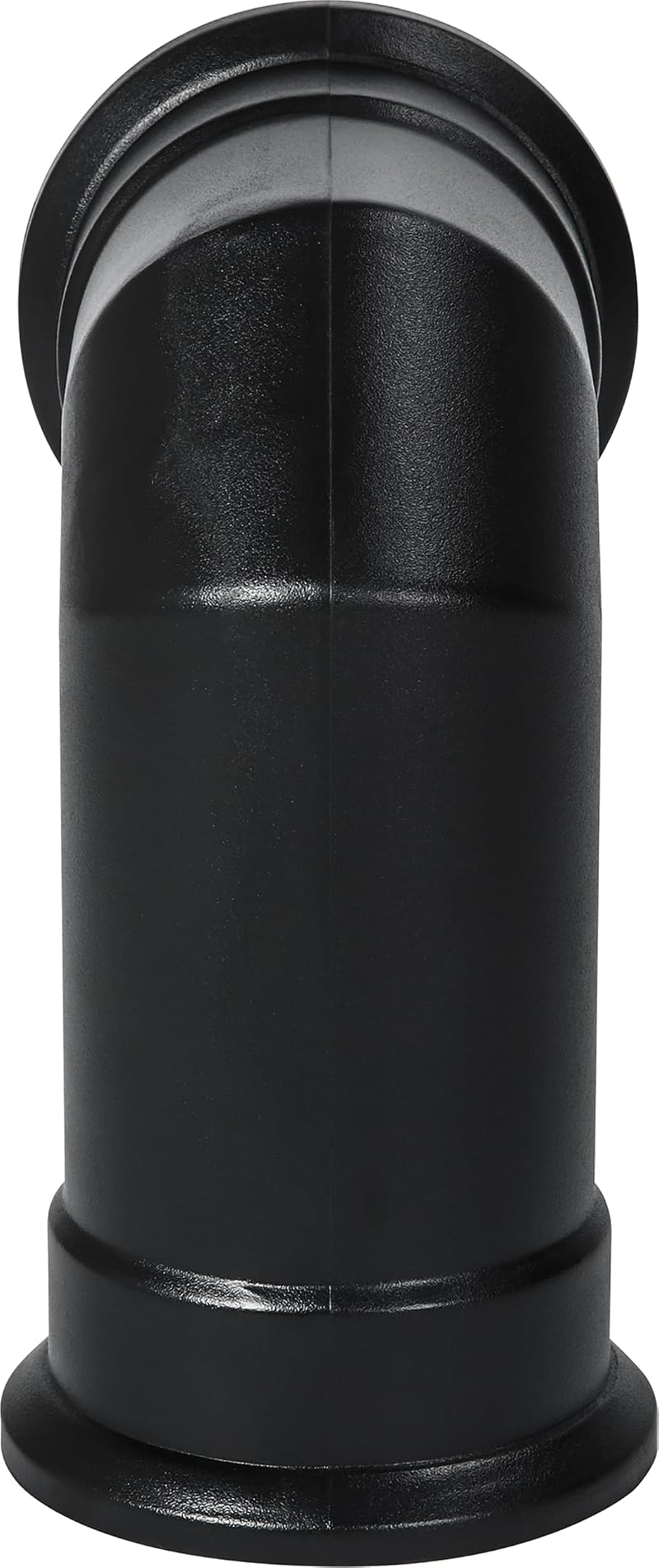 Adam Angled Decorative Stove Pipe Black 260 x 120 x 205 mm
