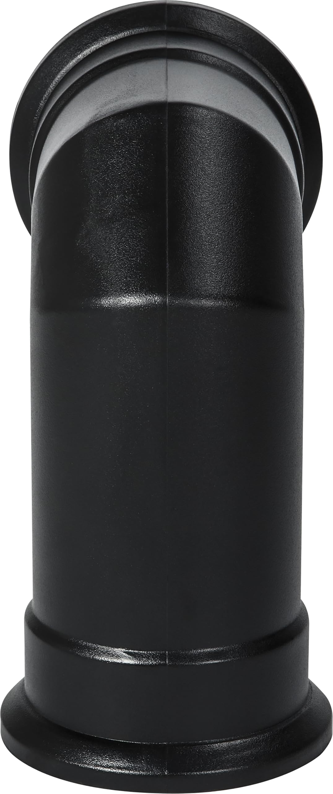 Adam Angled Decorative Stove Pipe in Black