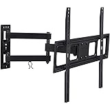 Mount-It! Articulating TV Wall Mount Arm, Fits 37-70 Inch TVs, Up to VESA 400x400 and 600x400, 17 Extension from Wall, 77 Lbs Capacity