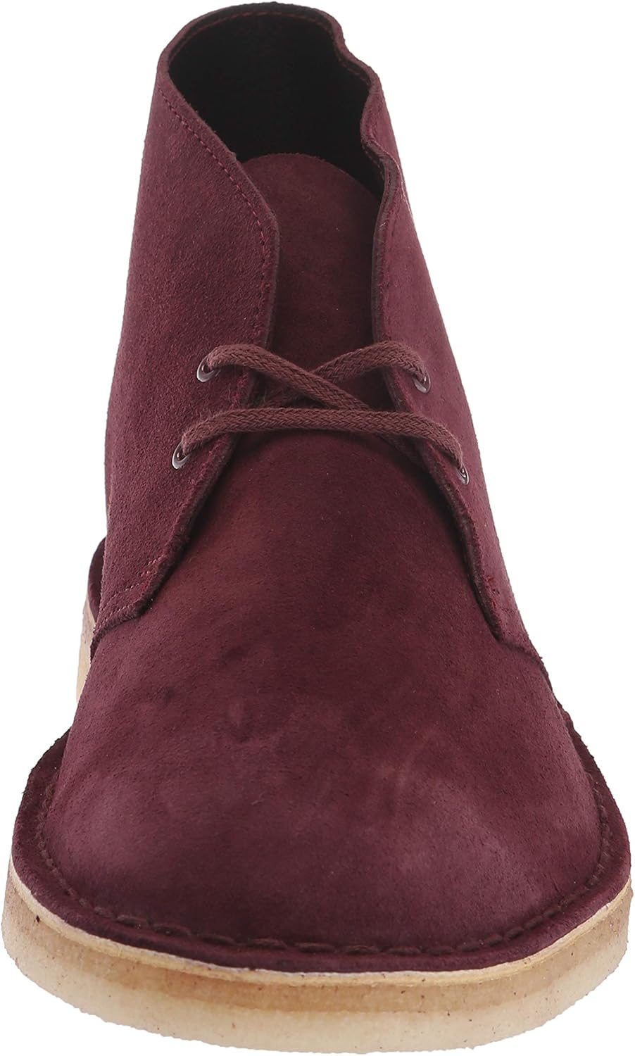 clarks bordeaux desert boots
