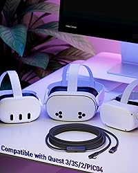 Maxonar [Next-Gen Chip VR Charging Link Cable 16FT