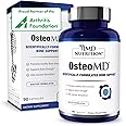 1MD Nutrition OsteoMD for Comprehensive Support - Supplement for Women and Men - Promote Density w/Vitamin D - Hydroxyapatite w/Vitamin D3 & K2-90 Capsules