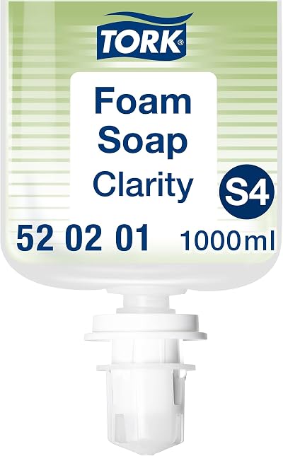 Tork Clarity Foam Soap 1000mL Sustainable Formula Perfume Free -