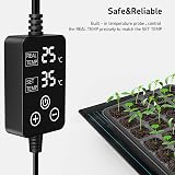 Grenebo Seedling Heat Mat with Digital Thermostat for Plants & Reptiles view 5