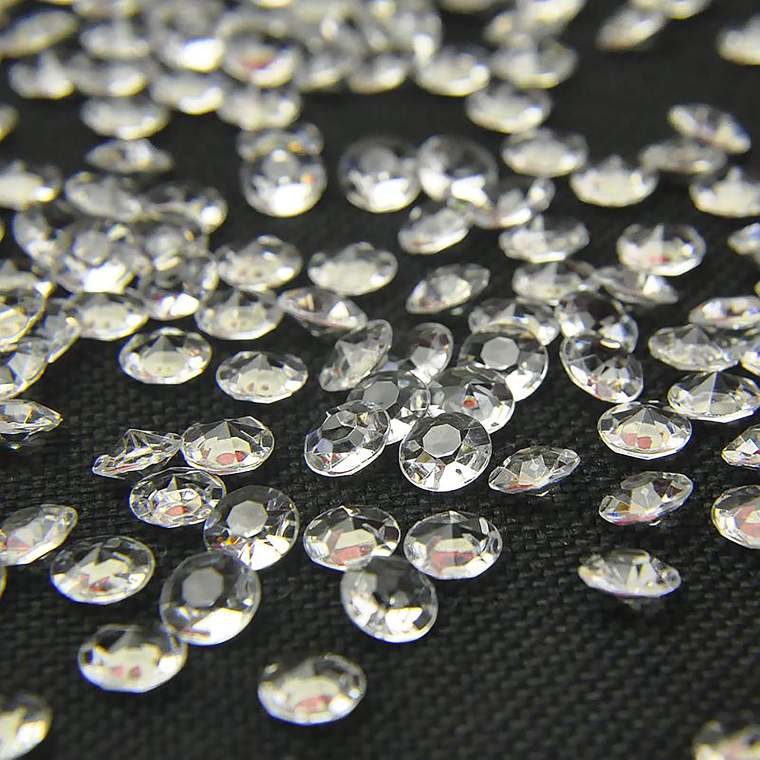 Vase Fillers - ZKC 8mm 2000PCS Clear Crystal Acrylic Diamond Vase Fillers Beads for Wedding Centerpiece Table Scatter Shower Party Vase Beads Decorations