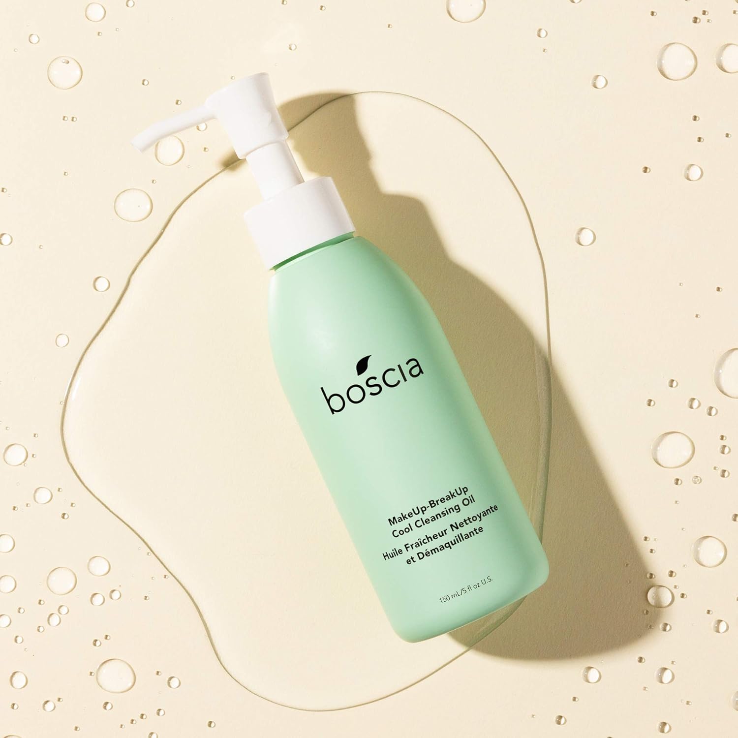 boscia MakeUp-BreakUp Cool Cleansing Oil - Vegan, Cruelty-Free, Natural and Clean Skincare, Natural Oil-Based MakeUp Remover, 150ml: Premium Beauty