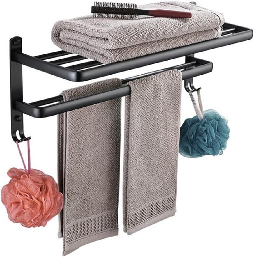 Daeou Raum Aluminium Bad handtuchhalter schwarz Bad Hotel