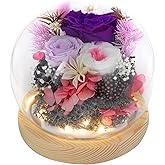 GUOBOYCL Valentines Day Gifts for Her Wife Mom or Grandma, Birthday Gifts for Women Preserved Flowers Eternal Roses in Elegant Box - Thoughtful,Personalized for Women