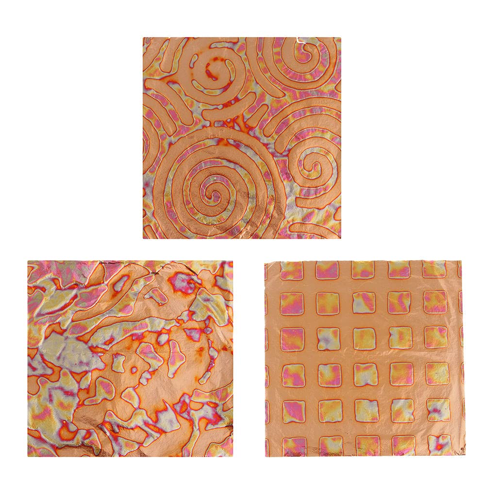 25 Sheets Variegated Sheets, Paper for DIY, Crafts, Decor, 5.5 X 5.5 Inch, Pattern 1