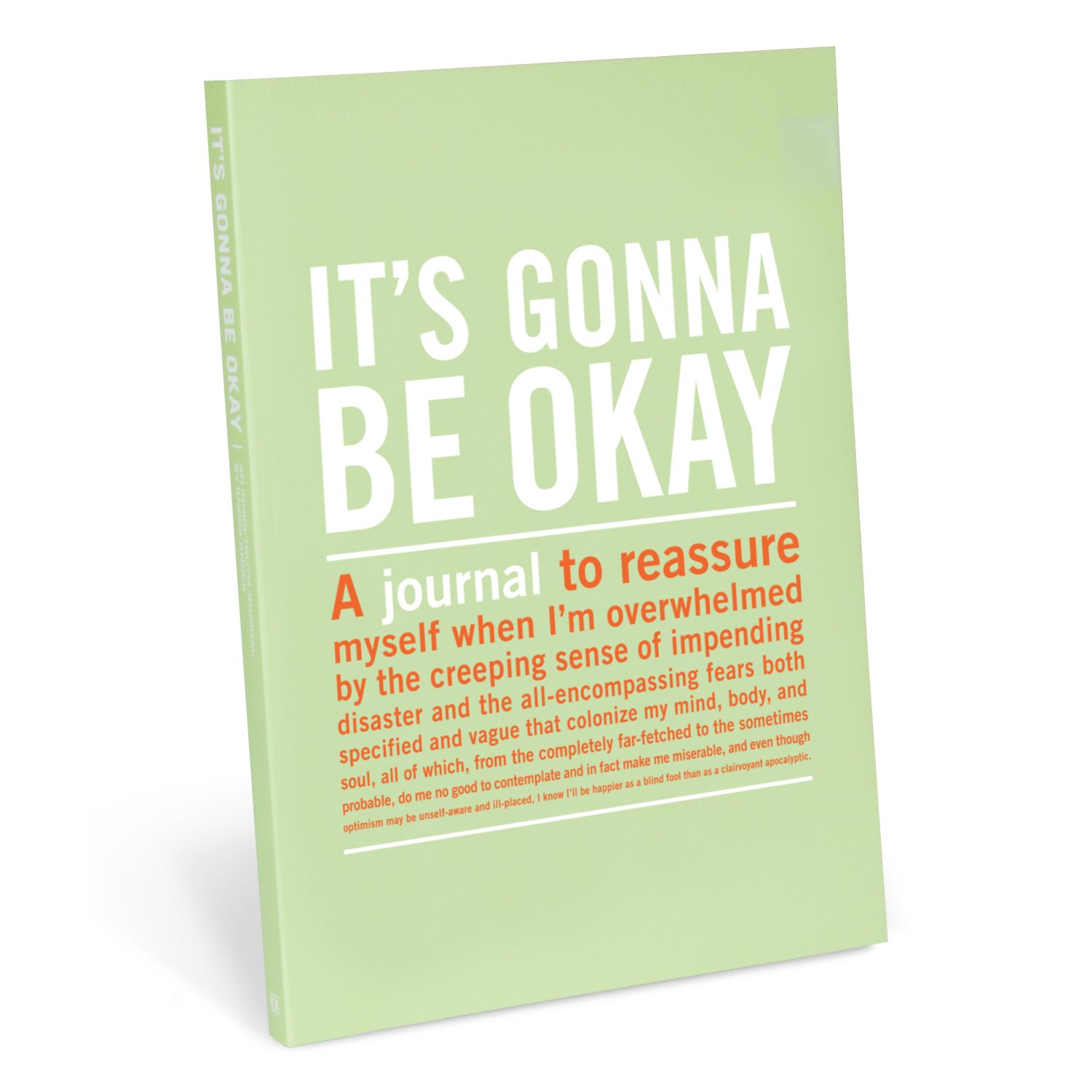 Knock Knock It's Gonna Be Okay Inner-Truth Journal, Guided Mindfulness Journal, 7 x 9.5-inches