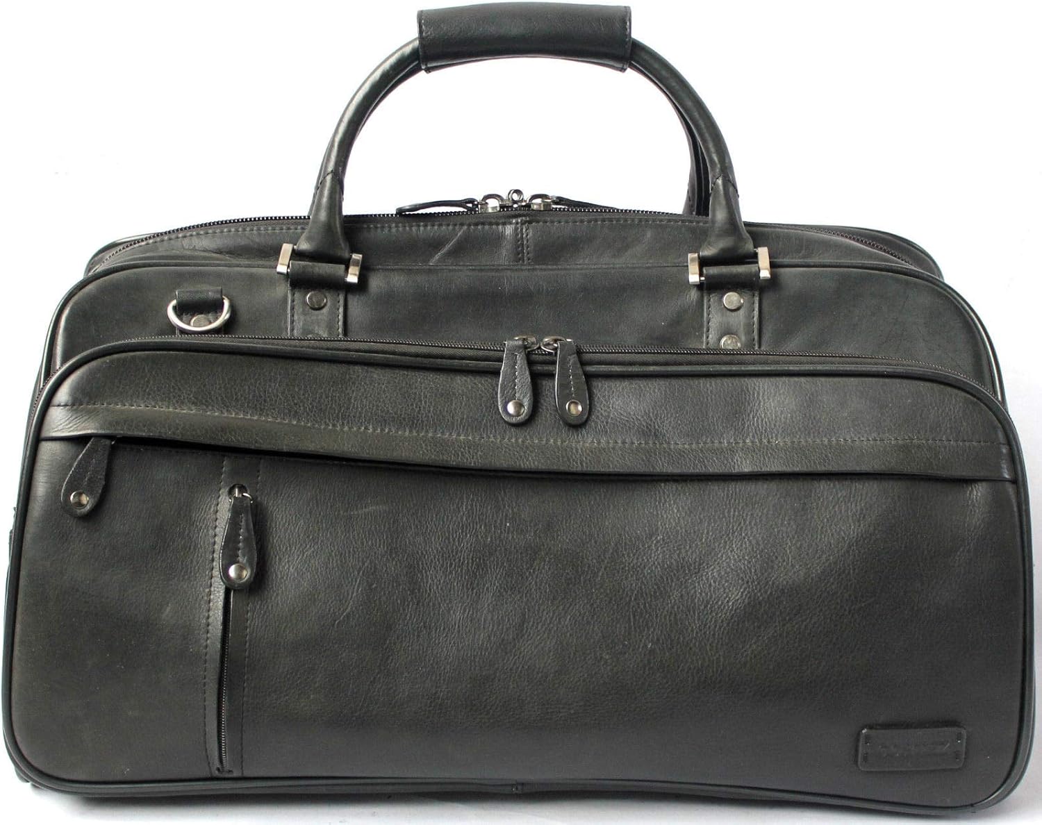genuine leather holdall