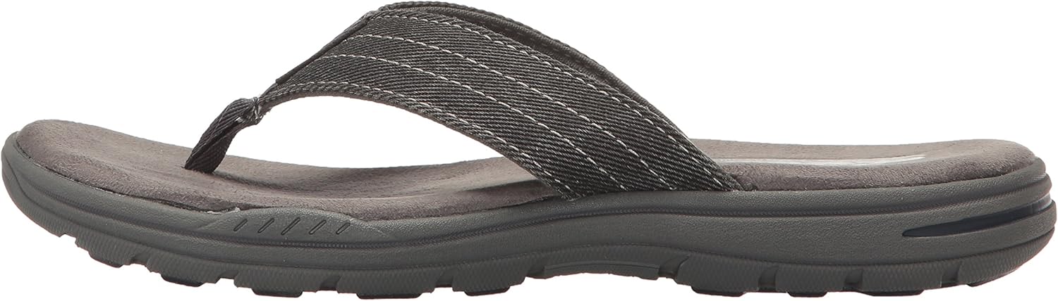 skechers men's evented rosen flip flop