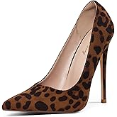 Elisabet Tang High Heels, Women Pumps Pointed Toe Stilettos 4.7 inch/12cm Sexy Heels Party Shoes