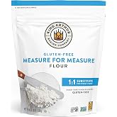 King Arthur Measure for Measure Gluten-Free Flour: All-Purpose 1:1 Substitute for Wheat Flour, Non-GMO, Kosher Certified, 3 l