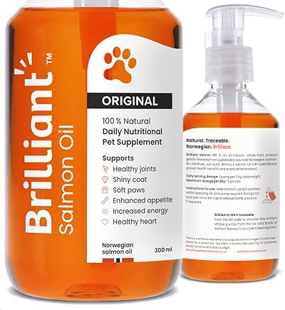 Hofseth Biocare Brilliant Salmon Oil for Pets 300ml Norway Atlantic