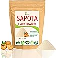 Indus Farms Superfoods Sapota Whole Fruit Powder, 8 oz, Unique Flavor for Baking, Nutritious Smoothies, Natural Sweetener, Skin-Care