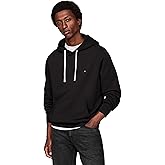 Tommy Hilfiger mens Medium Weight Solid Fleece Hoodie Sweatshirt, Also Available in Big & Tall