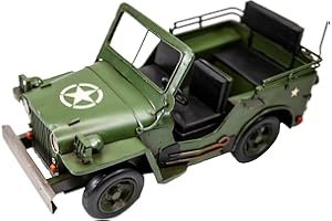 Berfutall-Vintage-Inspired Iron Classic Car Model - Collectible Decoration with Rustic Charm (B)