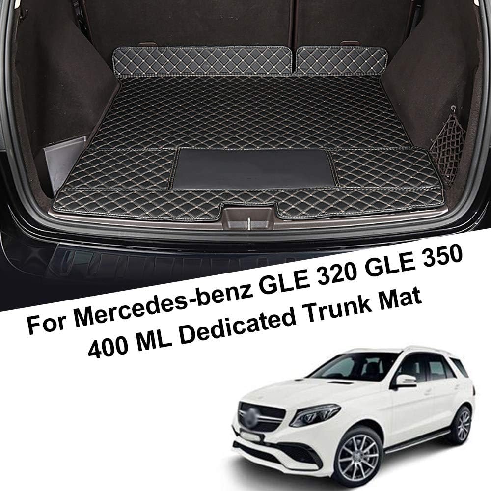 wolfjuvenile Car Trunk Protection Pad,3D High-Side, Close Fit,Compatible with/Replacement for Car Rear Trunk Storage Mat,Reducing Cargo Movement,A